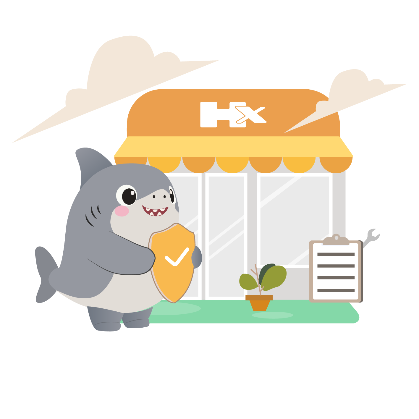 HXRiding Homepage Baby Shark Picture