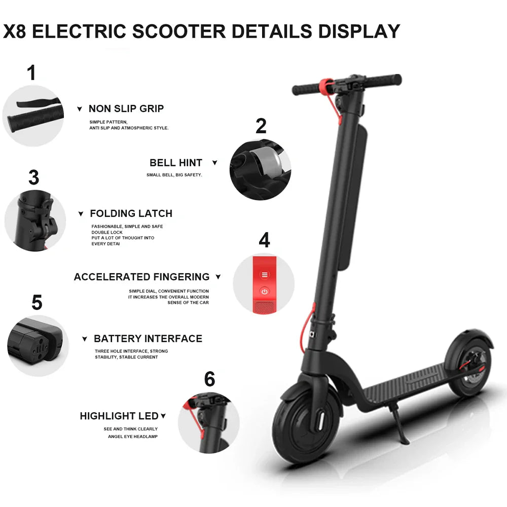 HXRiding X8 Electric Scooter